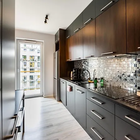 Yellow Soho Factory Apartment Warschau Exterior foto